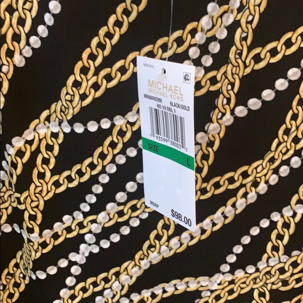MICHAEL Michael Kors Link Strand Long Sleeve Dress - Picture 4 of 5